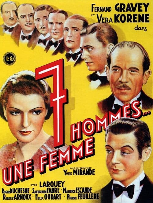 Sept hommes, une femme