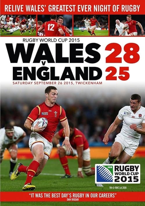 Rugby World Cup 2015: Wales v England